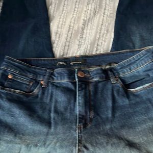 High rise ankle skinny jeans